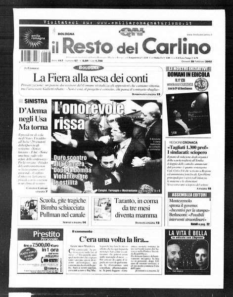 Il Resto del Carlino : giornale dell'Emilia